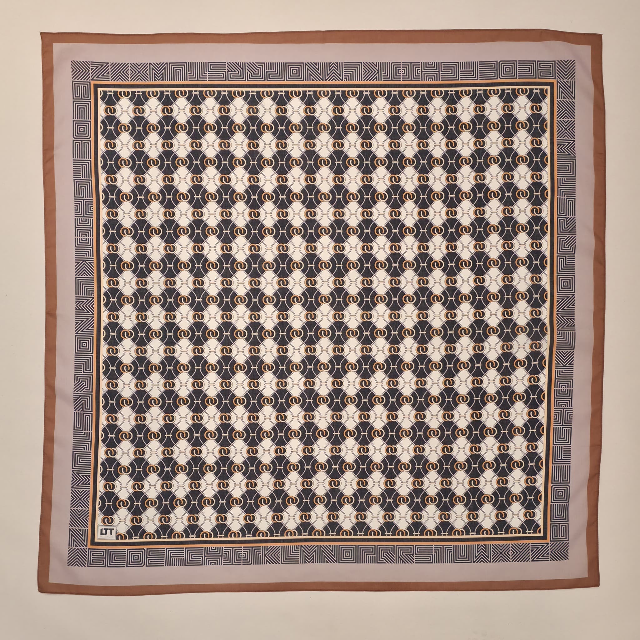 ZİNCİR — Eşarp 91X91cm(+/-1)